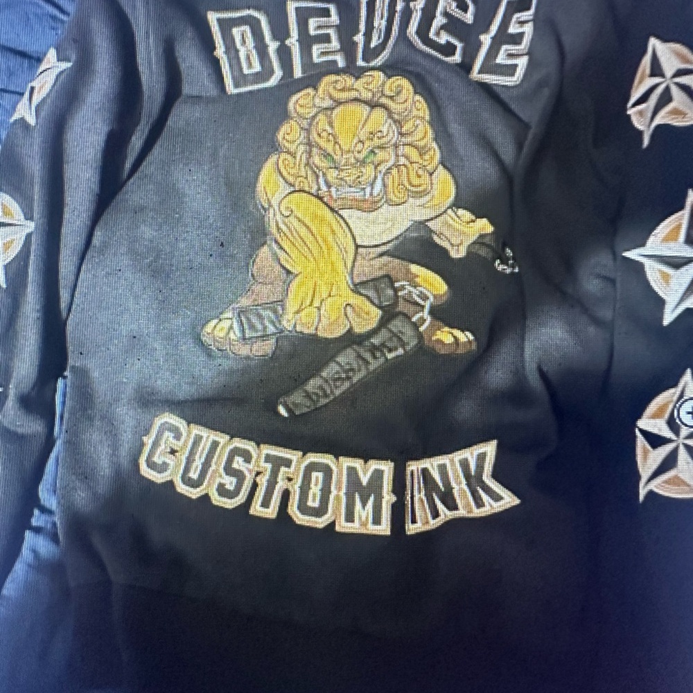 Men’s Deuce Dussault Rare Foodog hoodie L Discontinued Collectors